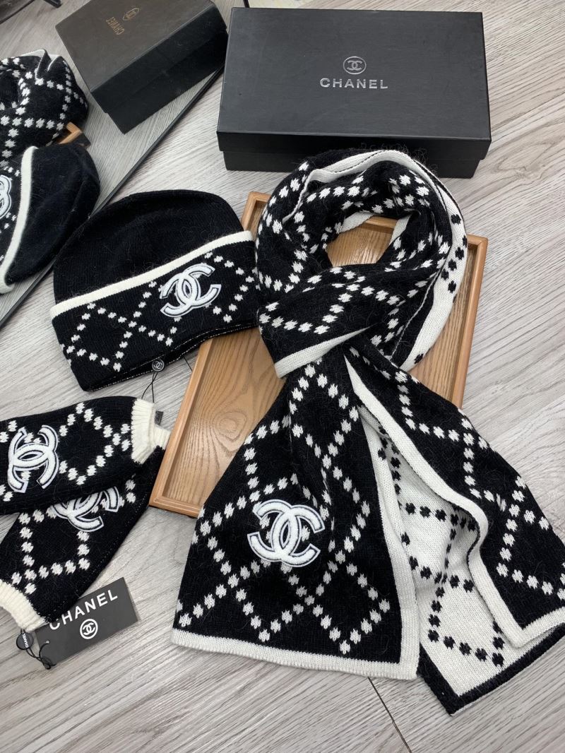 Chanel Caps Scarfs